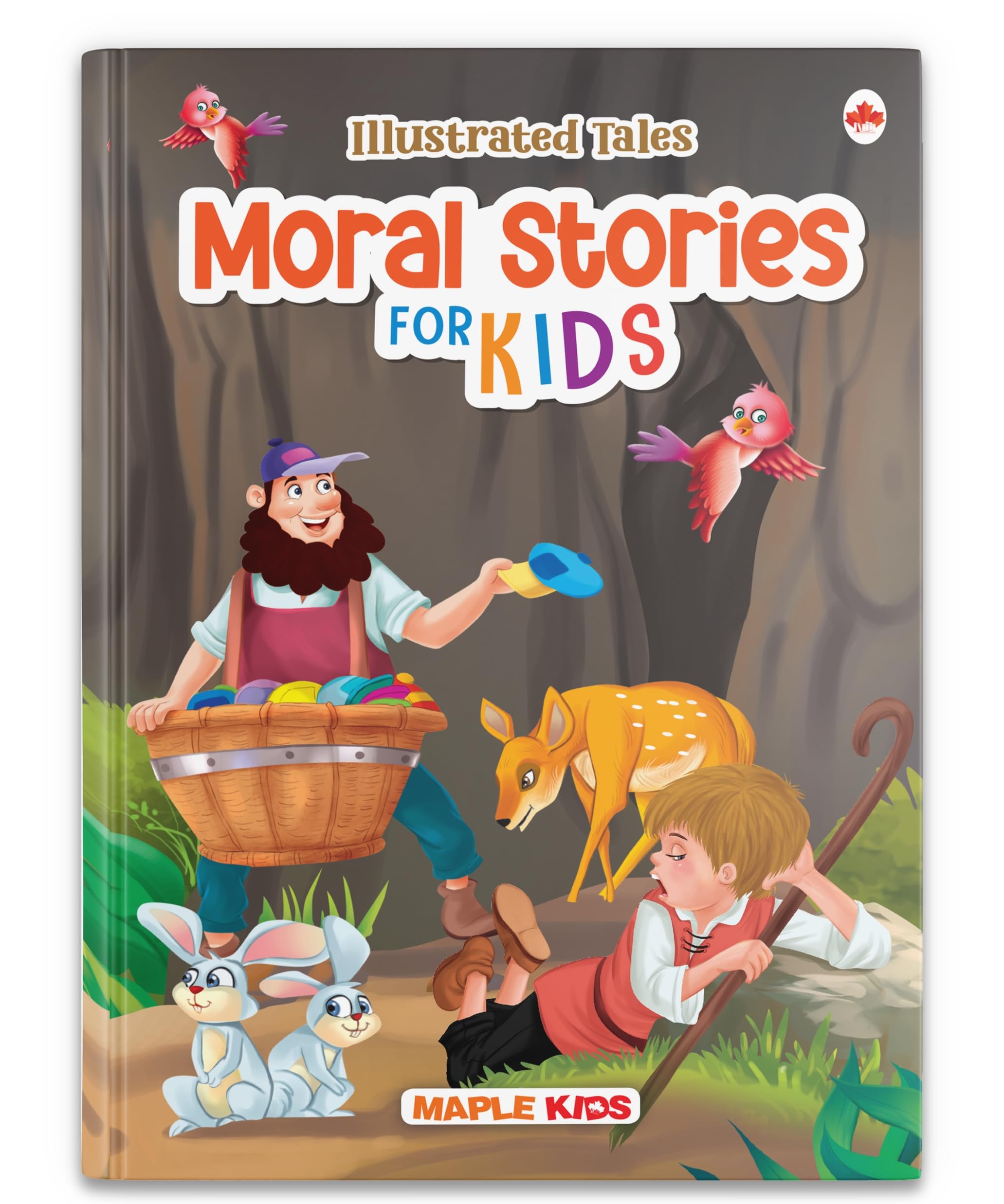 Story Book For Kids - Moral Stories - Illustrated Stories For Children - Bedtime Stories - Age 2+ Years - Read Aloud To Infants, Toddlers - Hardbound Book