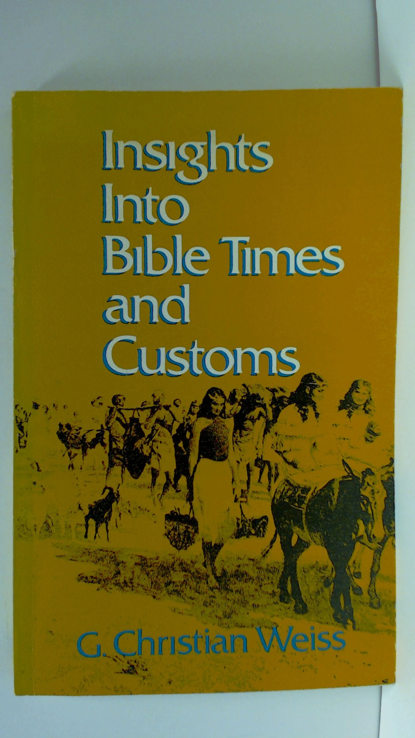 Insights into Bible Times and Customs,Used