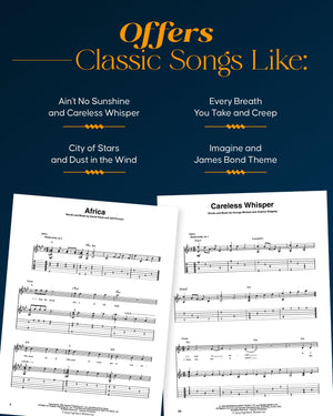100 Most Popular Songs For Fingerpicking Guitar: Solo Guitar Arrangements In Standard Notation And Tab  Guitar Sheet Music Book