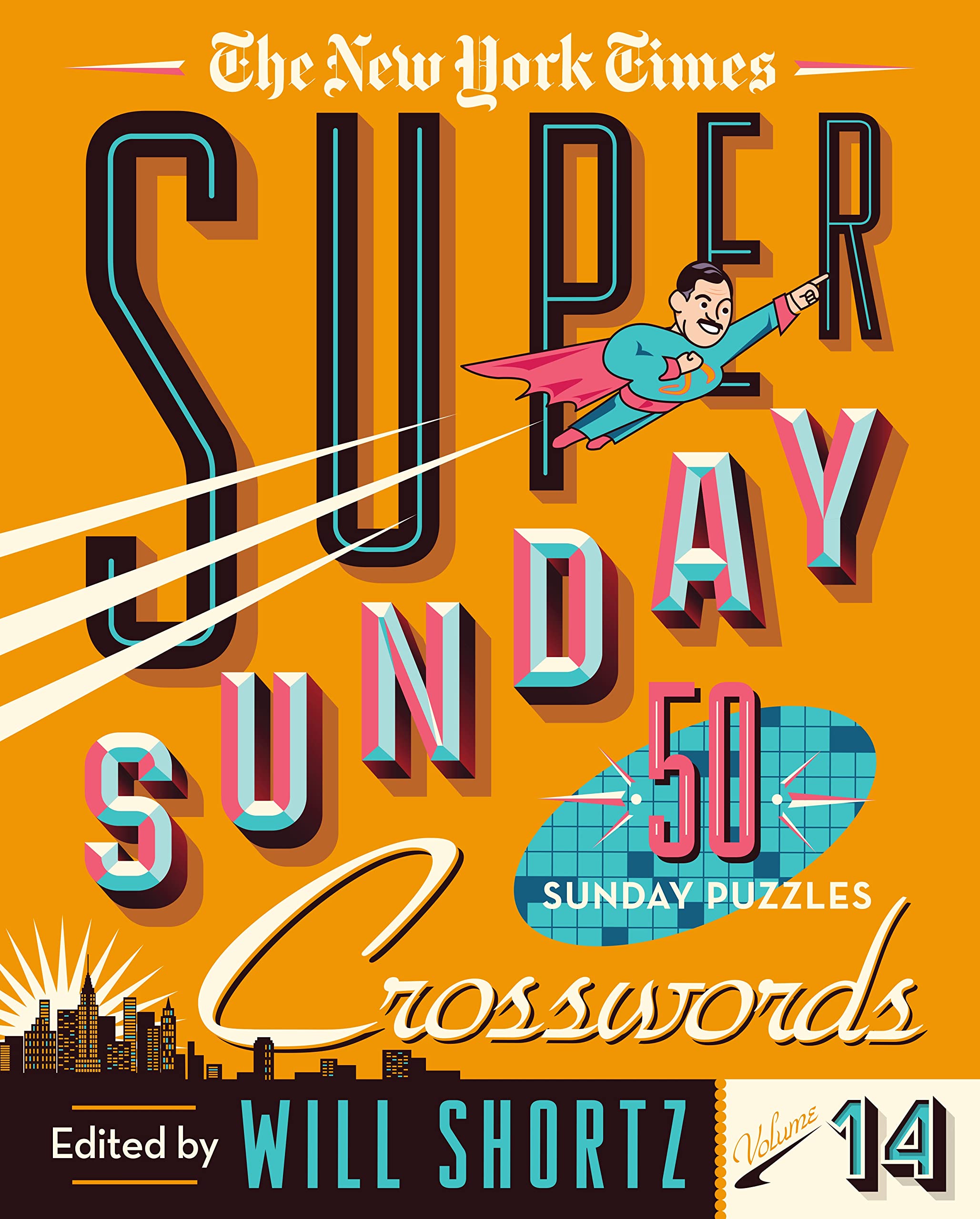 The New York Times Super Sunday Crosswords Volume 14: 50 Sunday Puzzles (New York Times Super Sunday Crosswords, 14),Used