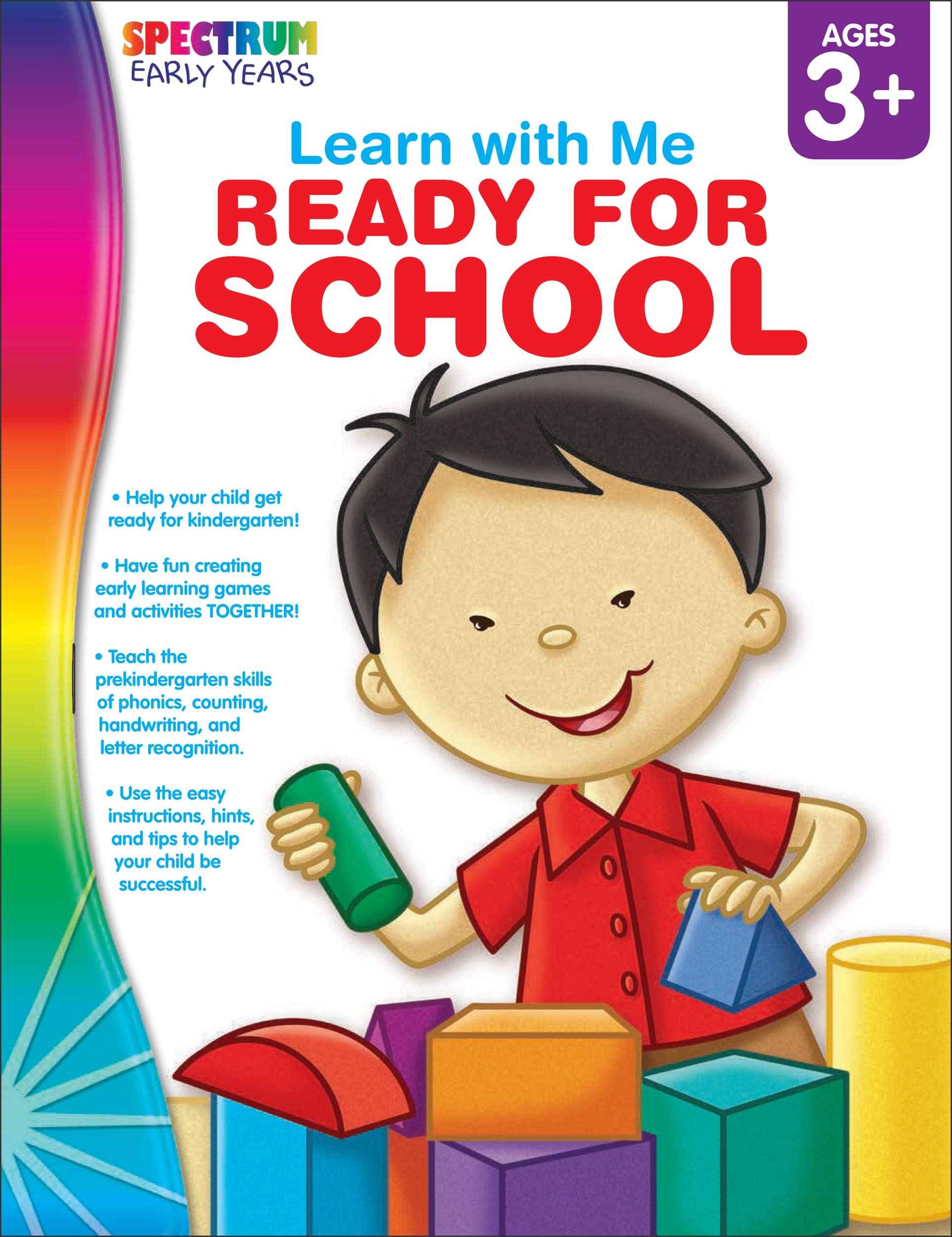 Spectrum  Ready For School, Grades Preschool  K (Learn With Me)