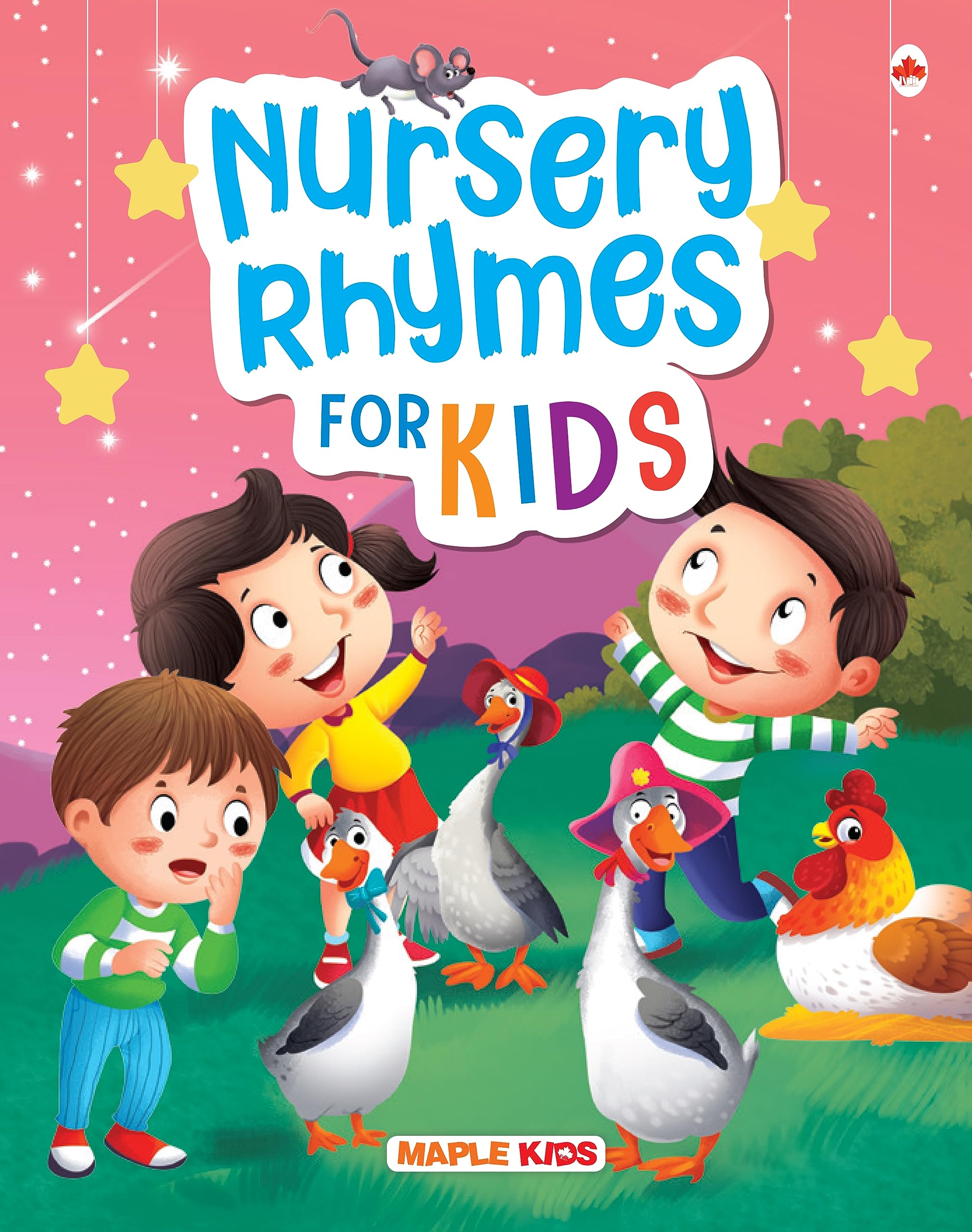 Nursery Rhymes For Kids (Illustrated) (Childrens Poetry) - Popular Poems - Humpty Dumpty, Baba Black Sheep, Jack And Jill, Johnny Johnny And Many More