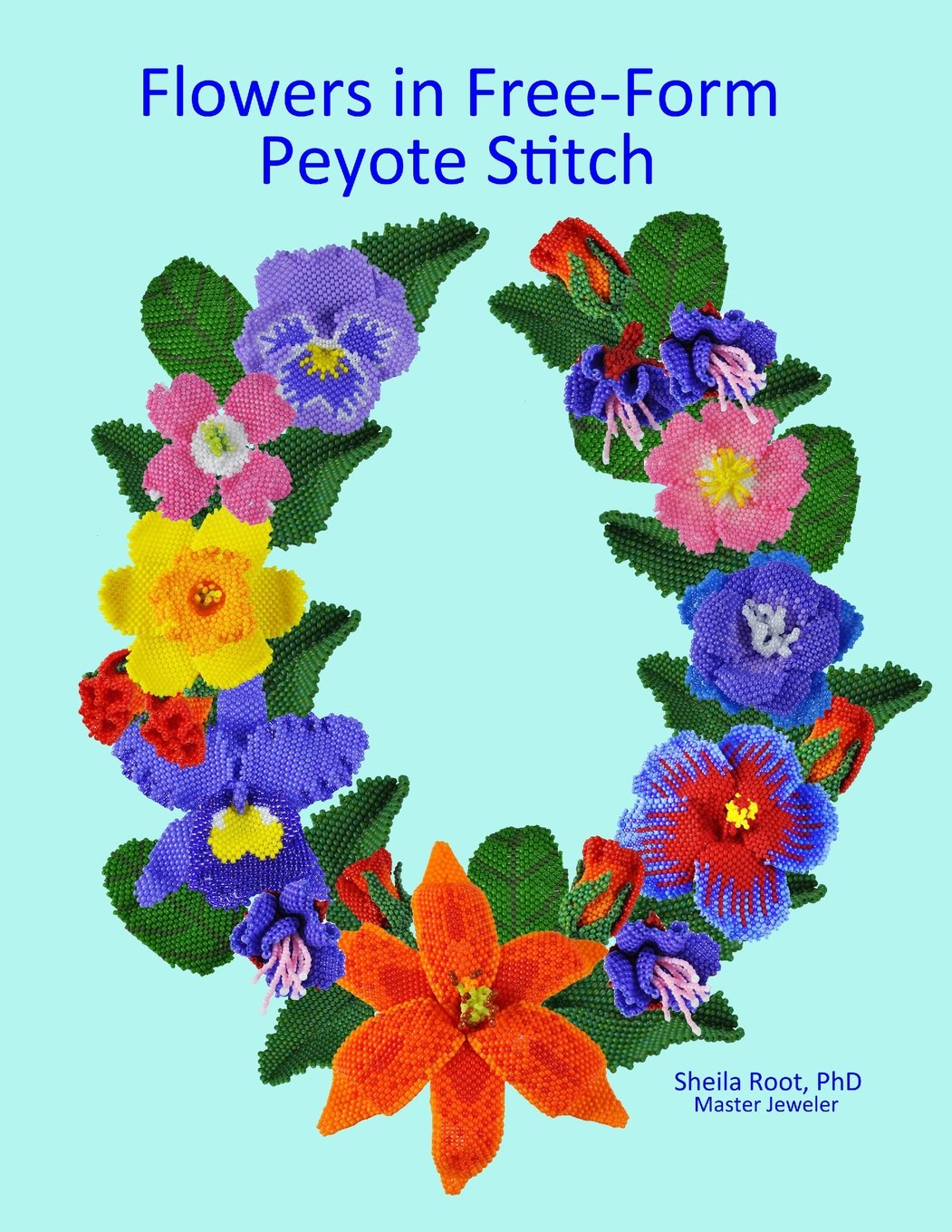 Flowers in FreeForm Peyote Stitch,Used