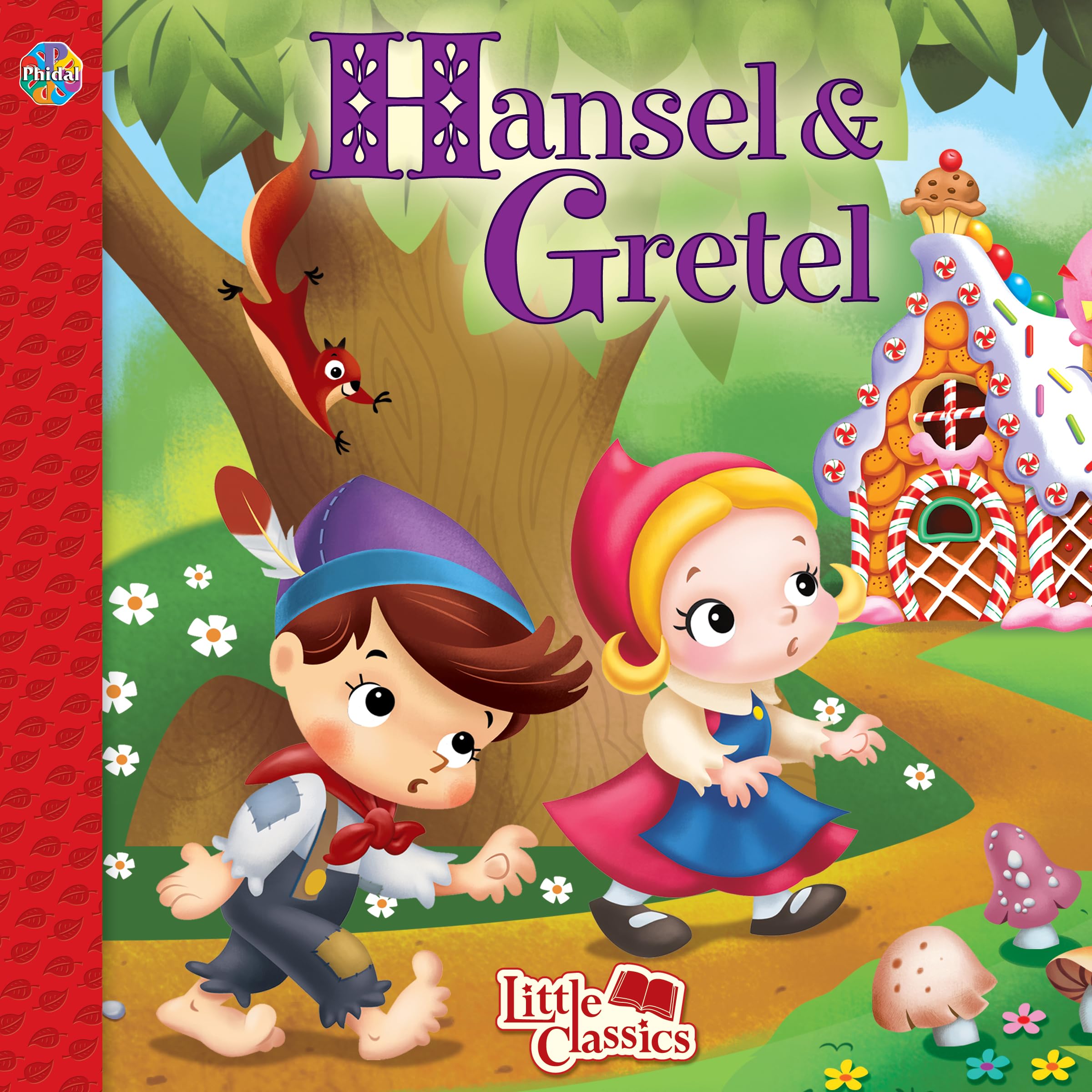 Phidal Hansel & Gretel Little Classics  Stories for kids, 24page storybook,New