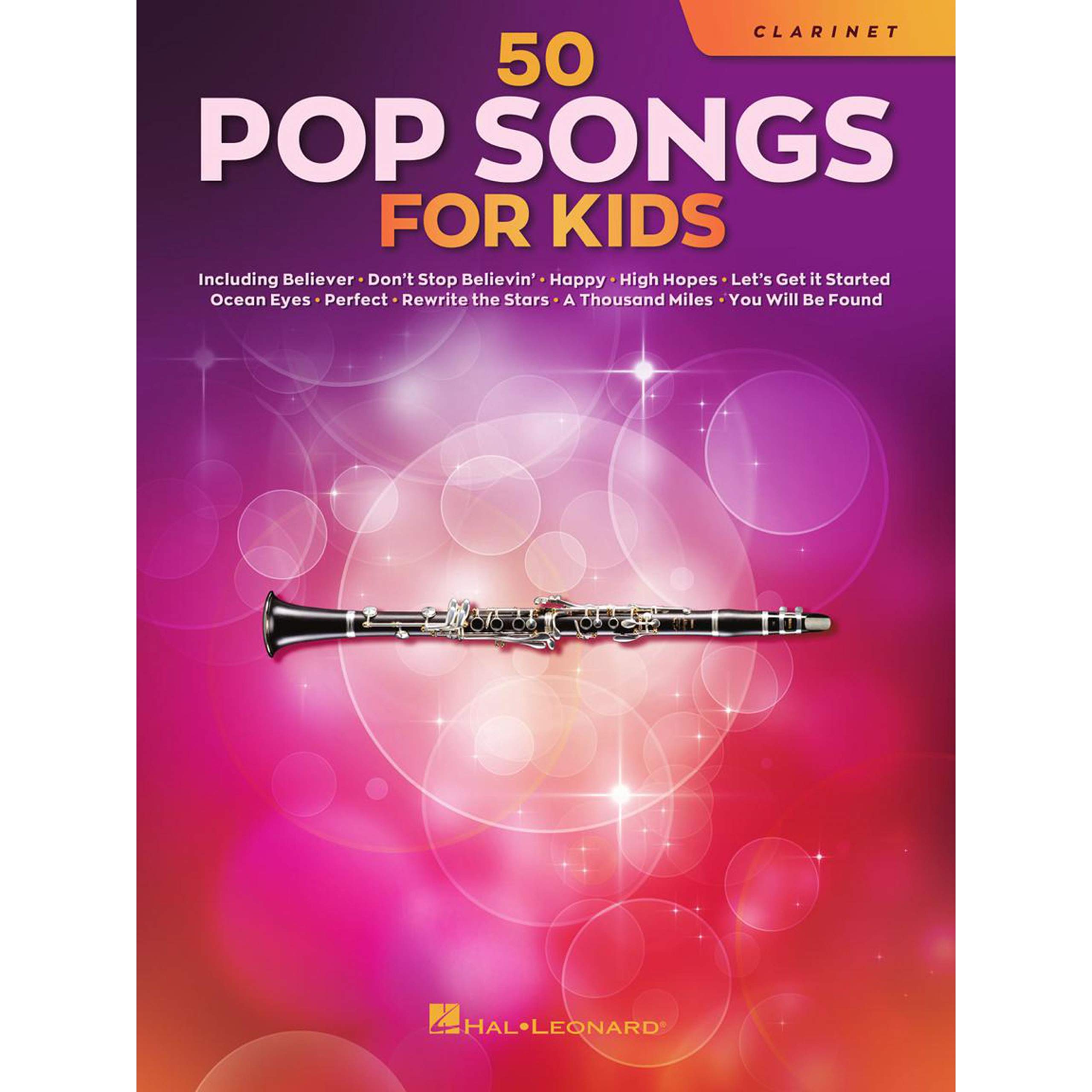Pop Songs for Kids for Clarinet,New
