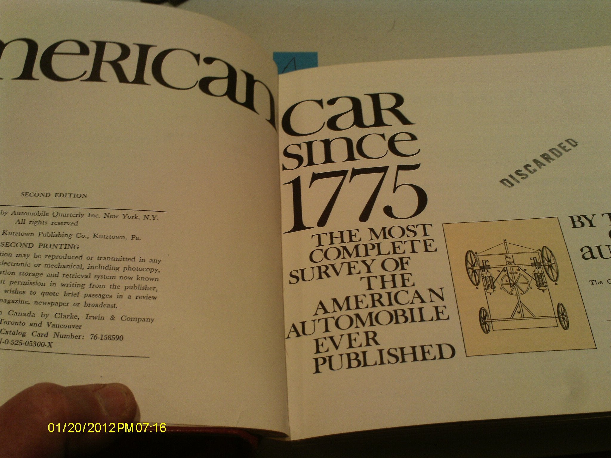 American Car Since 1775: 2,Used