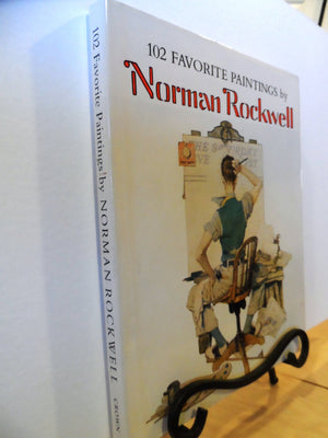 102 Favorite Paintings by Norman Rockwell,Used