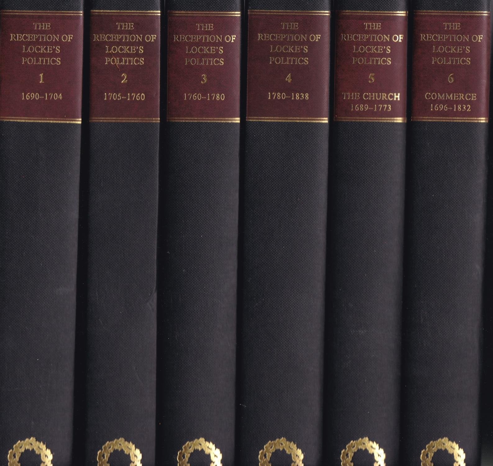 The Reception of Locke's Politics: From the 1690s to the 1830s (Pickering Masters.),Used