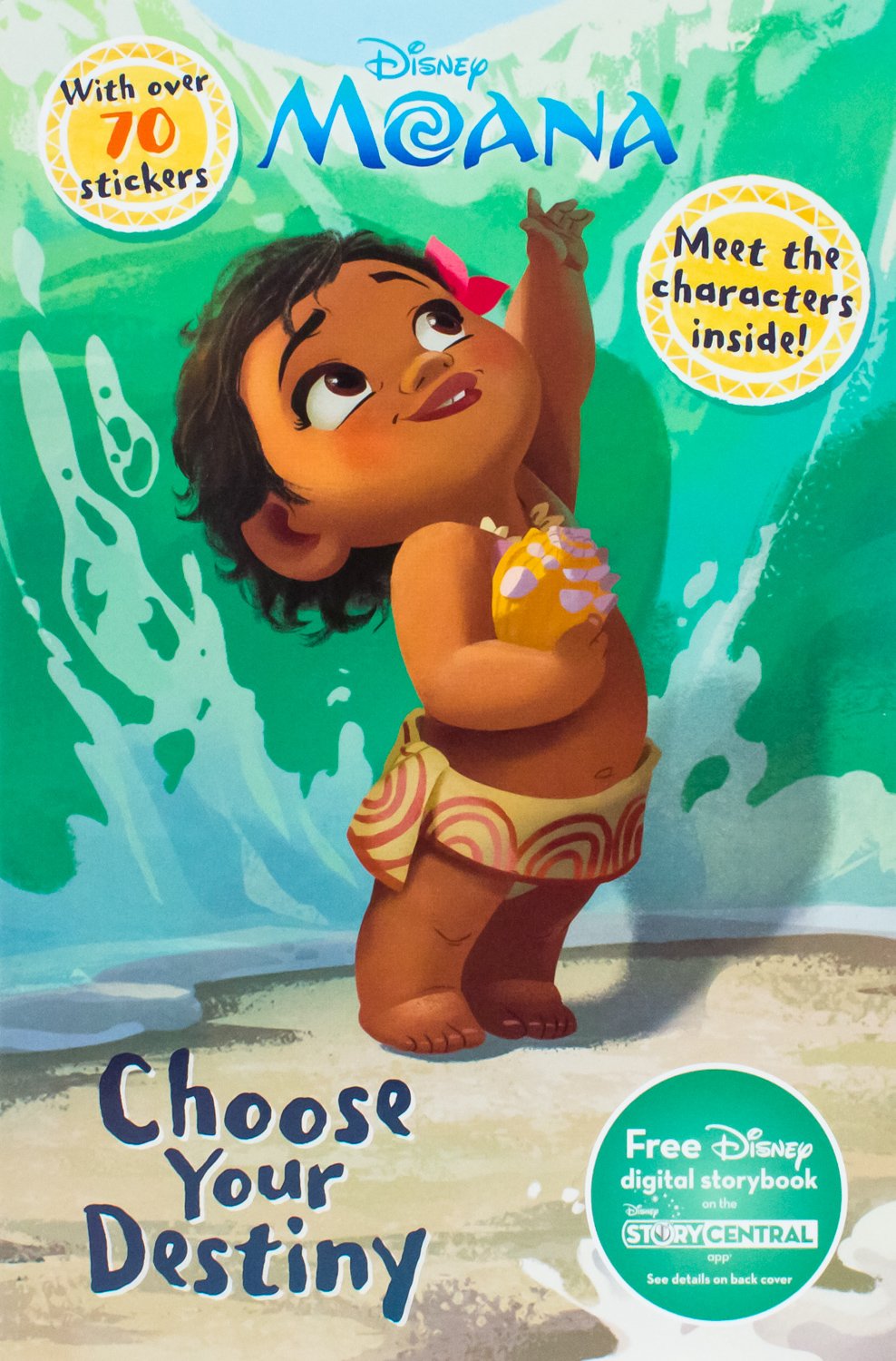 Disney Moana Choose Your Destiny (Meet The Characters),Used