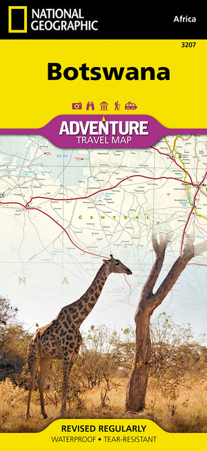 Botswana Map (National Geographic Adventure Map, 3207),Used