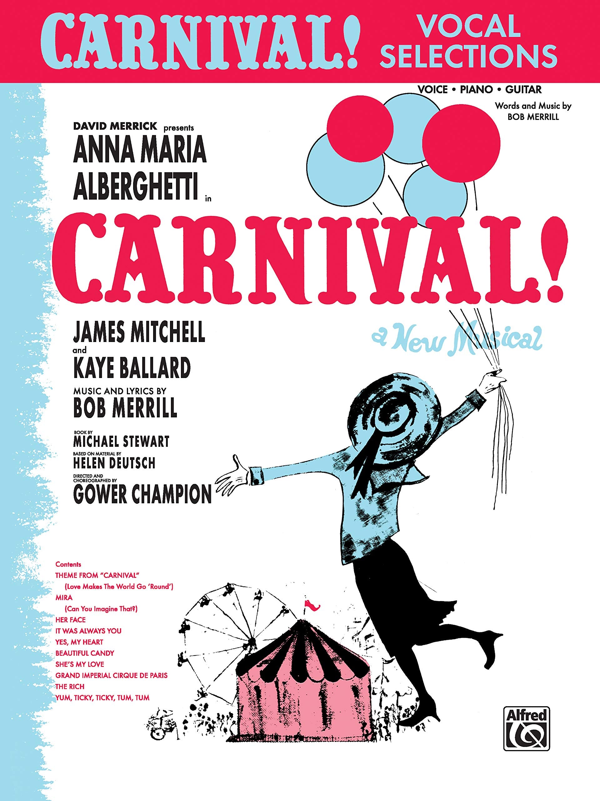 Carnival (Vocal Selections): Voice/Piano/Guitar,Used