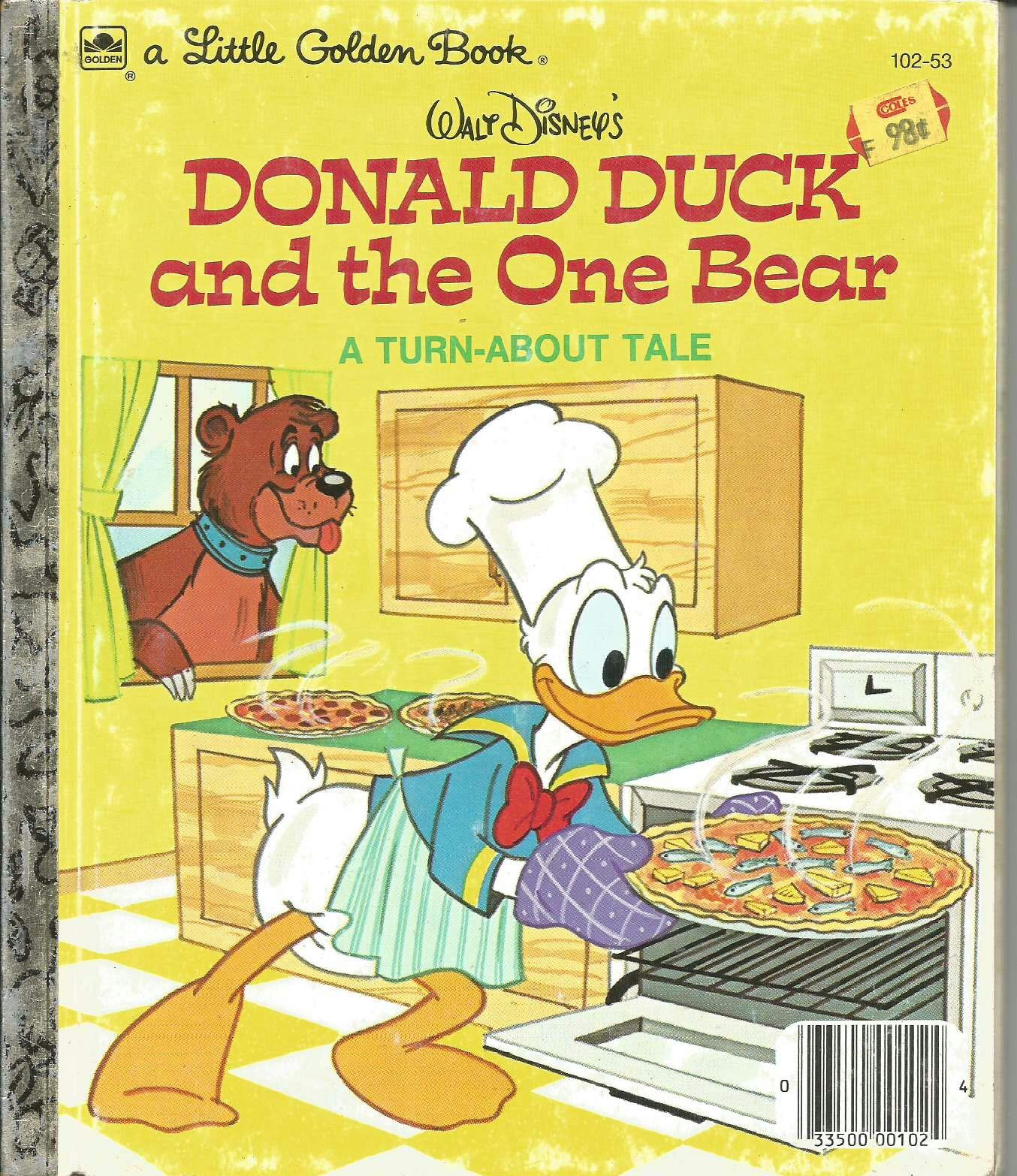 Donald Duck and the One Bear (Little Golden Books),New
