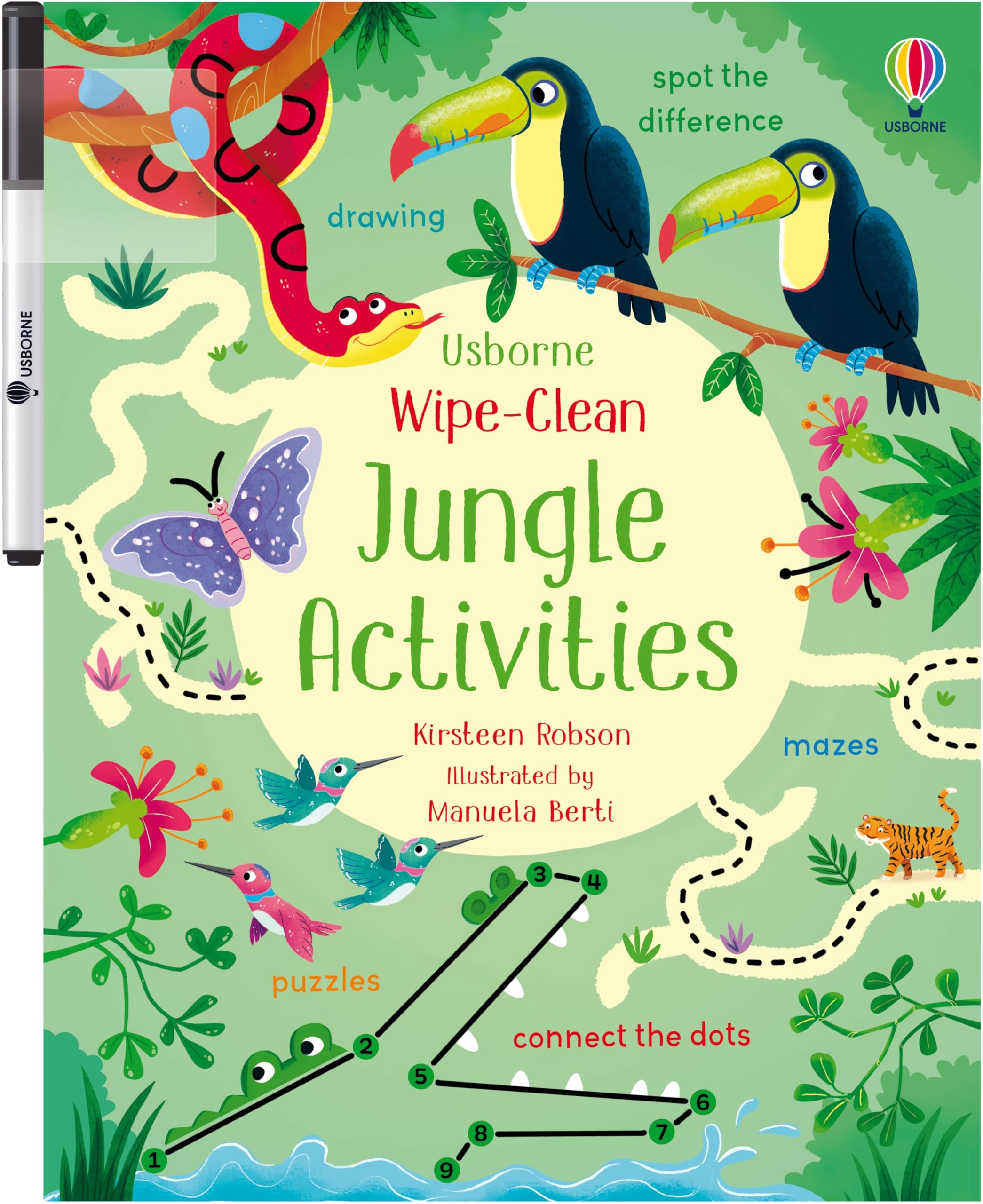 WipeClean Jungle Activities (Wipeclean Activities),New
