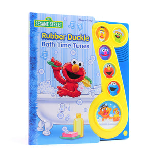Sesame Street  Rubber Duckie Bath Time Tunes Sound Book  PI Kids (PlayASong),New