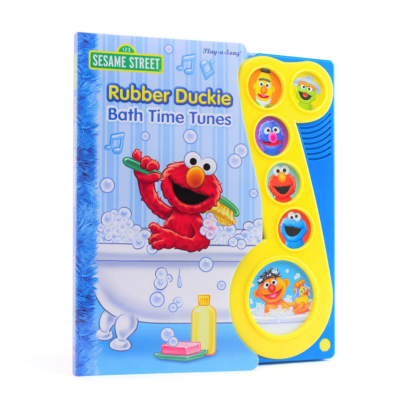 Sesame Street  Rubber Duckie Bath Time Tunes Sound Book  PI Kids (PlayASong),New