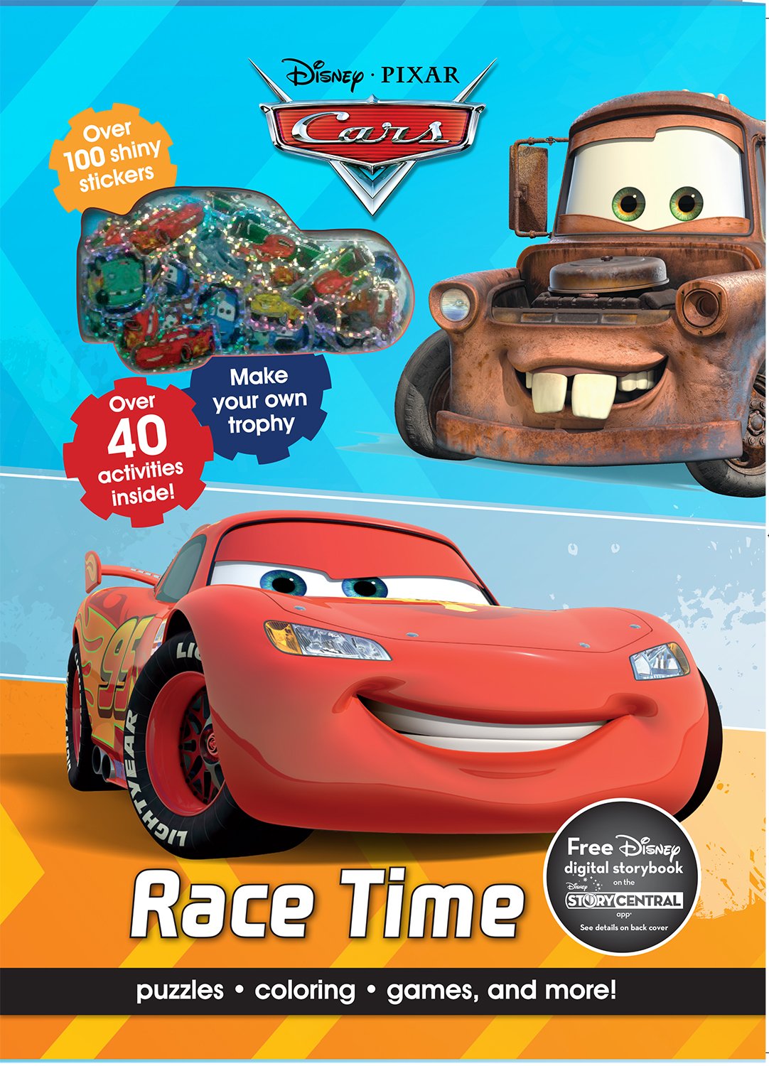 Race Time (Disney Pixar Cars and Planes),Used