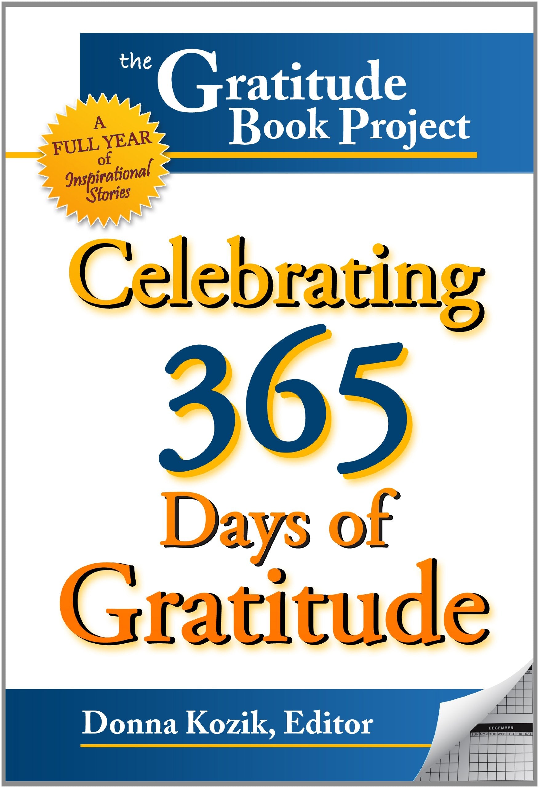 The Gratitude Book Project: Celebrating 365 Days of Gratitude,Used
