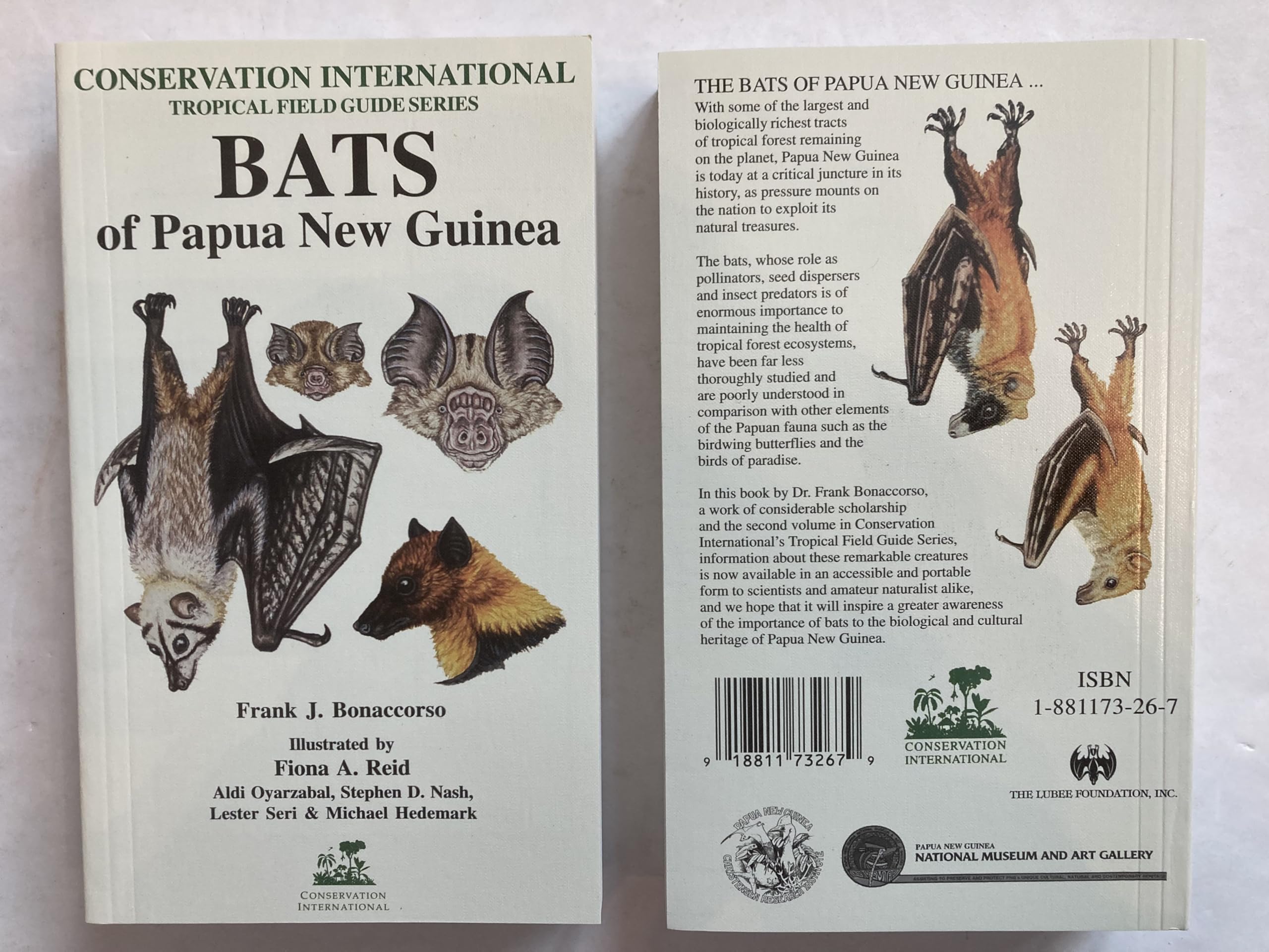 Bats Of Papua New Guinea (Tropical Field Guide Series)