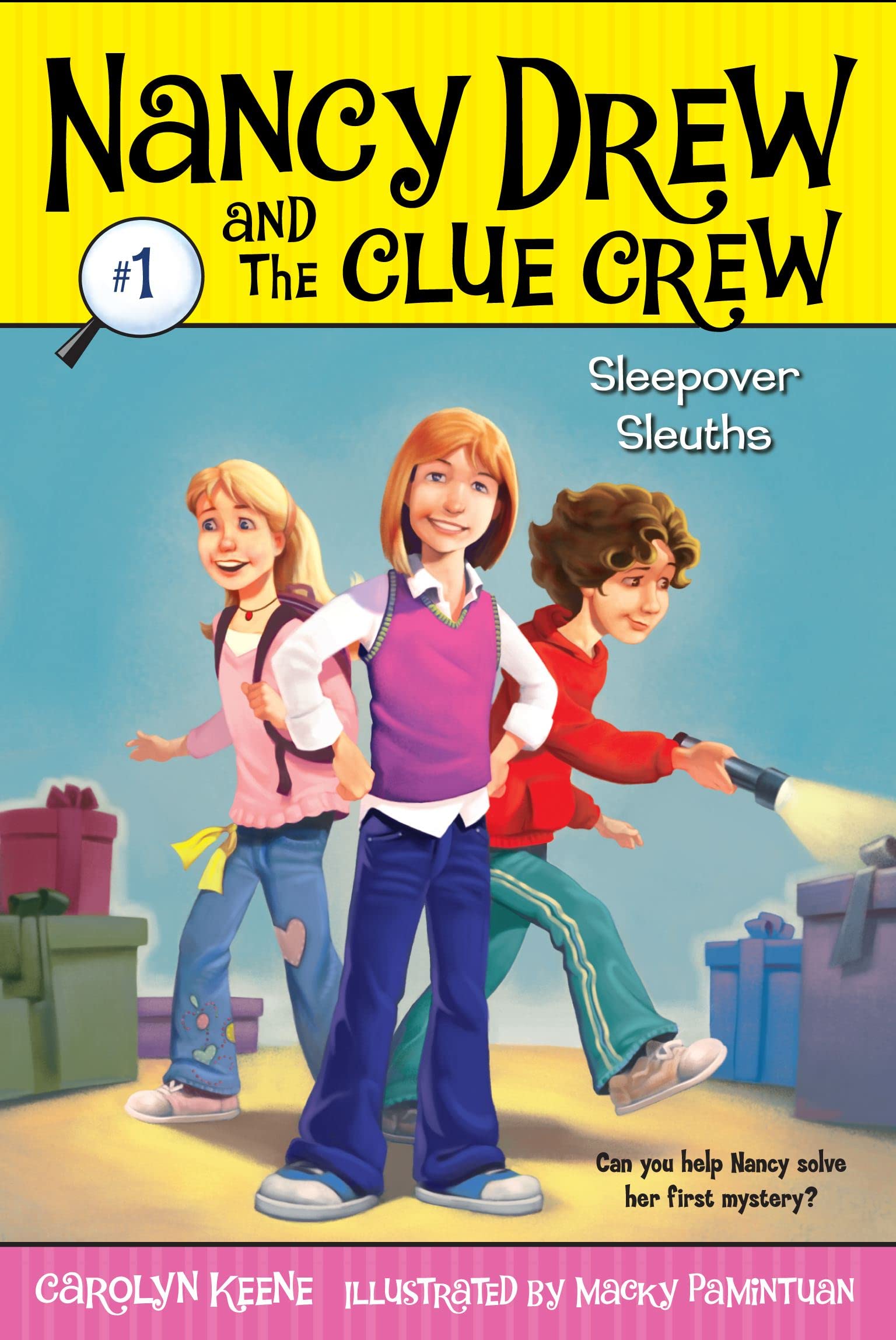 Sleepover Sleuths (Nancy Drew and the Clue Crew #1),New