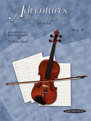 Adventures In Music Reading For Violin, Bk 2 (Comprehensive Music Reading),Used