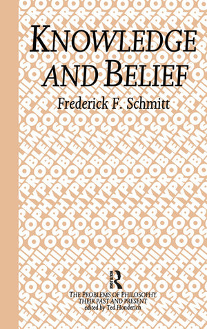 Knowledge and Belief (Problems of Philosophy),Used