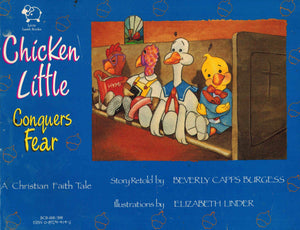 Chicken Little Conquers Fear (English and Spanish Edition),Used
