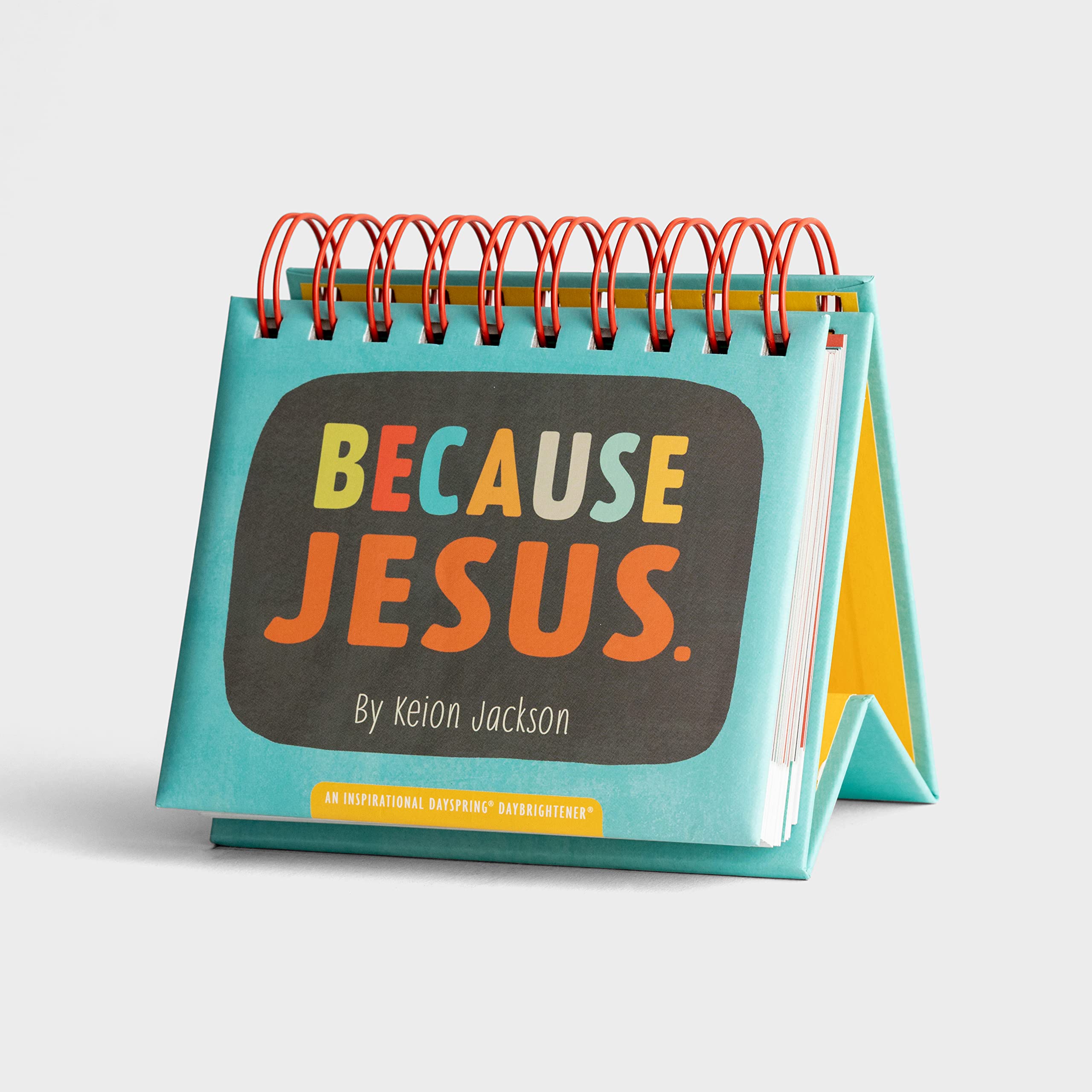 Because Jesus: An Inspirational DaySpring DayBrightener  Perpetual Calendar,Used