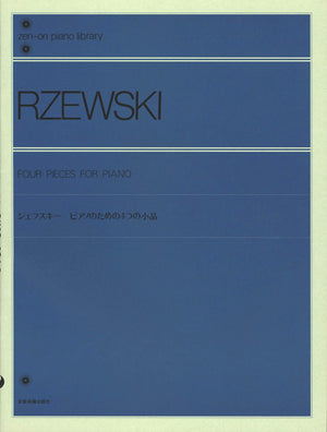 4 Pieces: For Piano,New