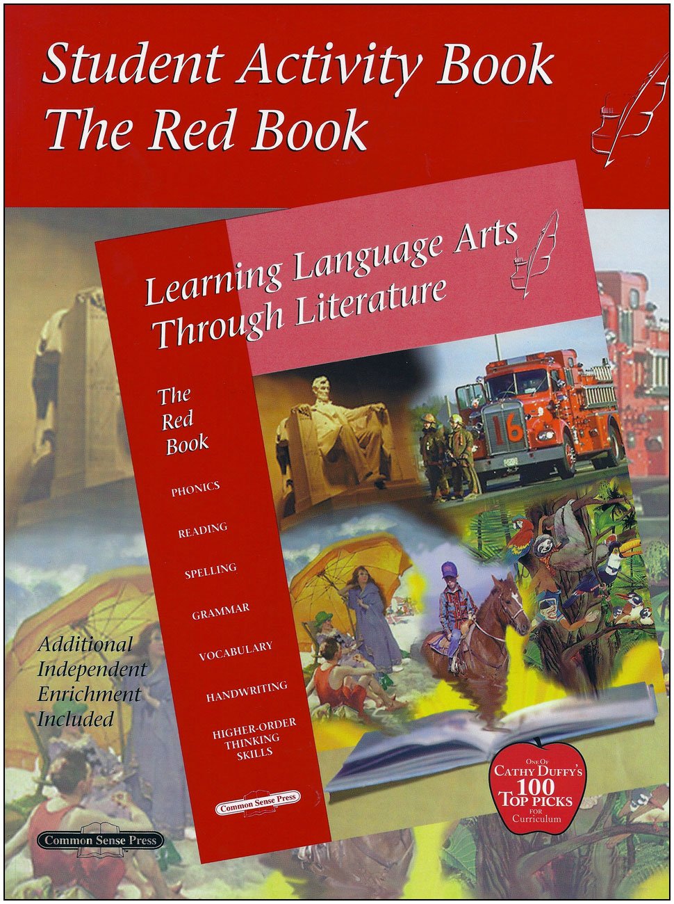 Student Activity Book; The Red Book (Learning Language Arts Through Literature)