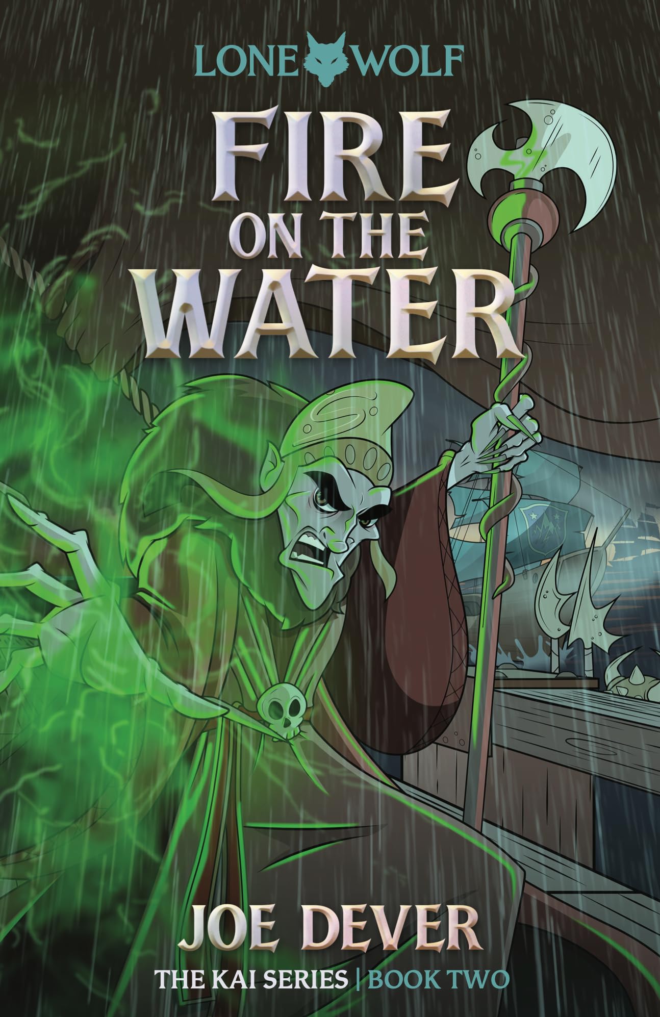 Fire on the Water (2) (Lone Wolf Junior Edition),New