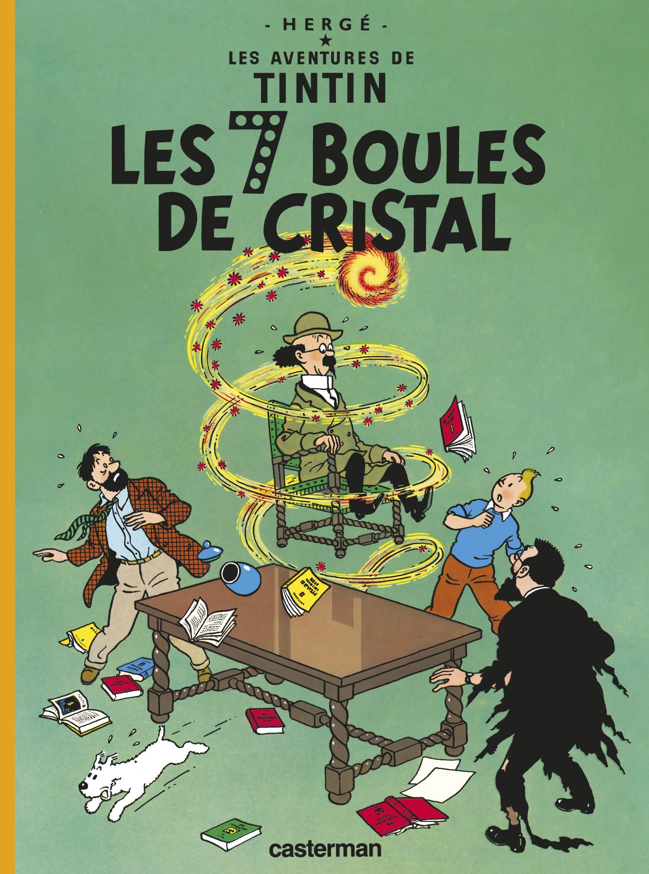 Les Aventures de Tintin Les Sept Boules de Cristal  Tome 13 (French Edition),Used