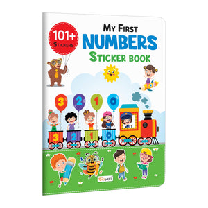 My First Numbers Sticker Book: Counting With Stickers, Learning Adventures With 101+ Stickers, Numerical Fun For Kids For Kids Ages 3-12