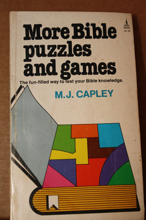 More Bible puzzles and games (Spire books),Used