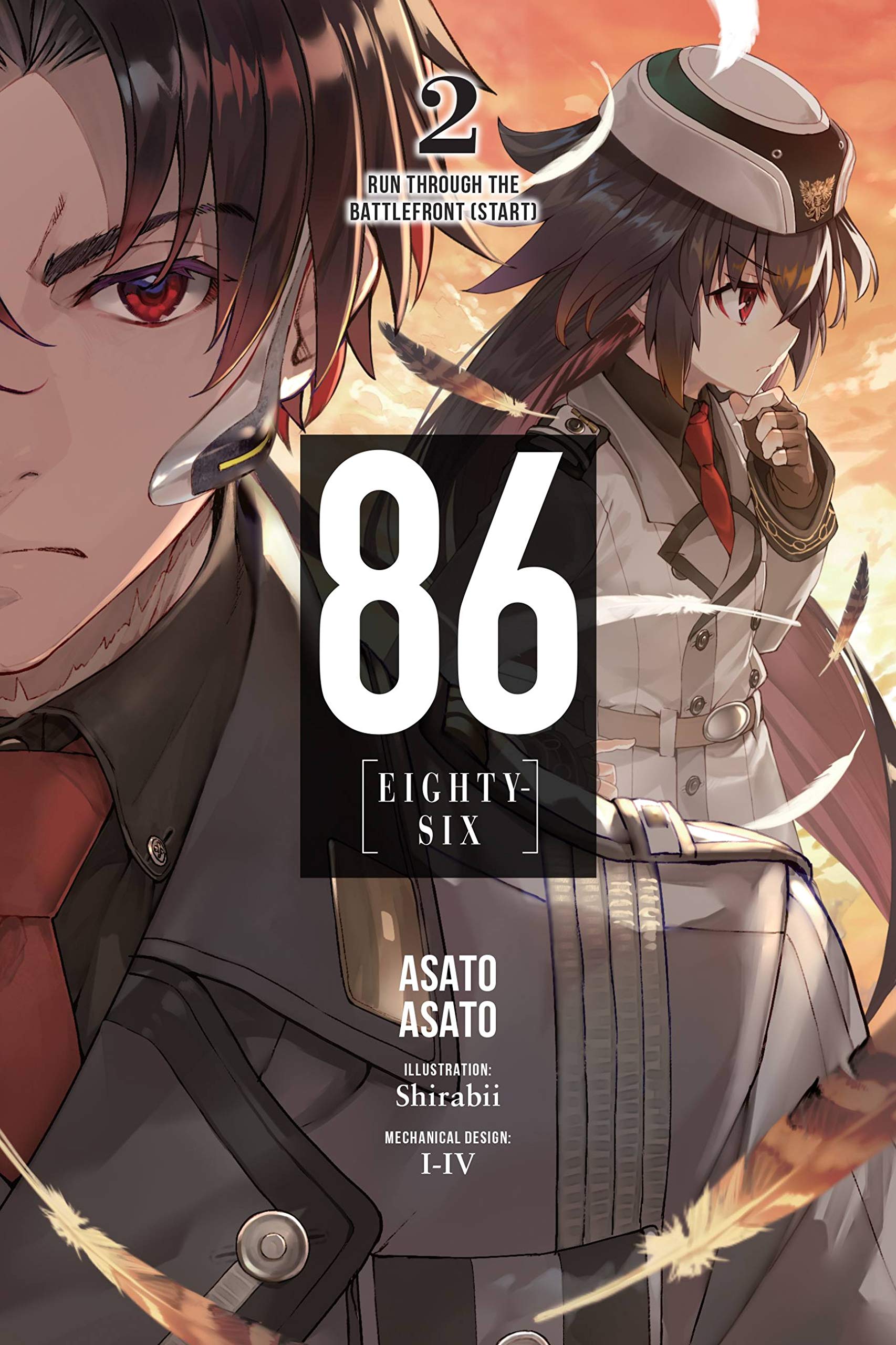 86EIGHTYSIX, Vol. 2 (light novel): Run Through the Battlefront (Start) (Volume 2) (86EIGHTYSIX (light novel), 2),Used