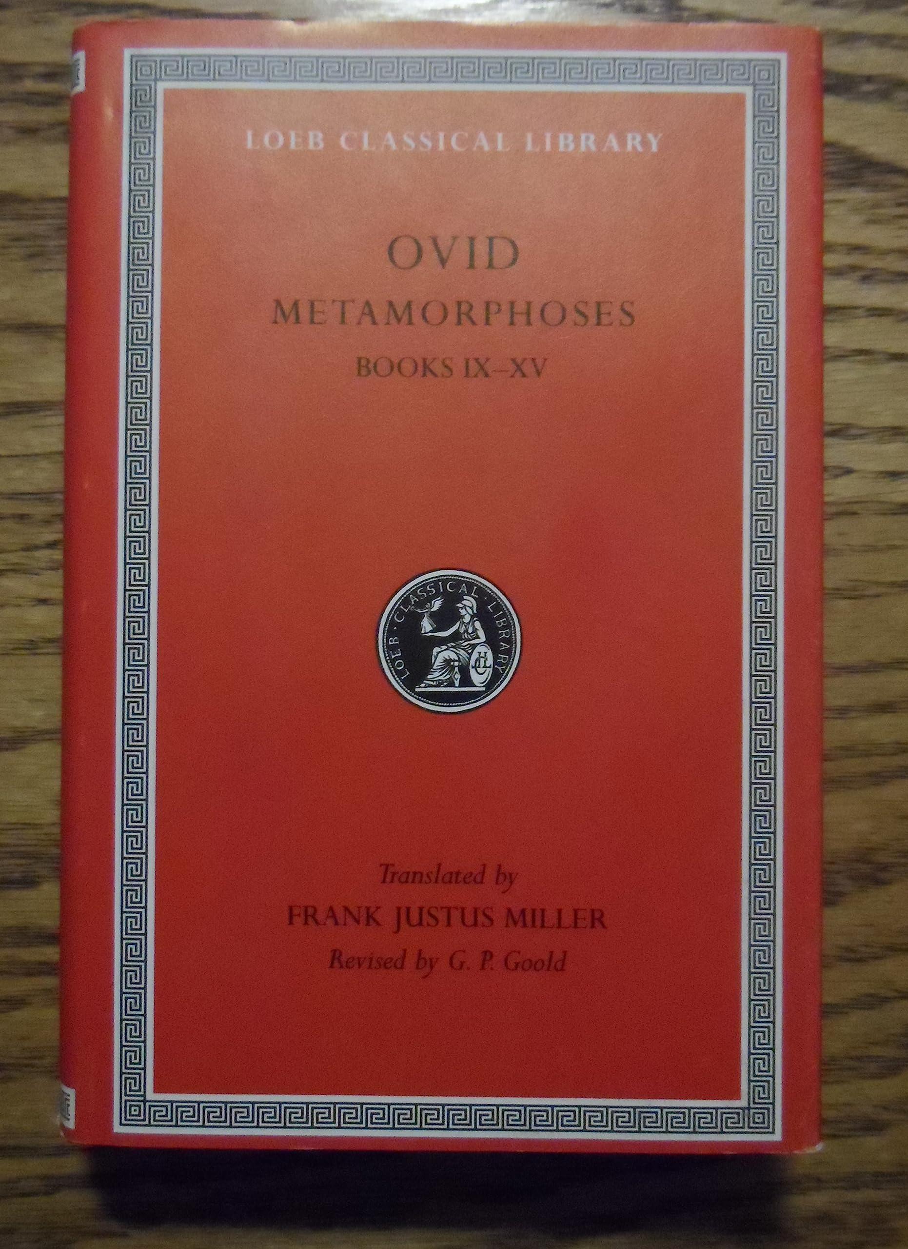 Ovid IV: Metamorphoses, Books IXXV (Loeb Classical Library, No. 43) (Volume II),Used