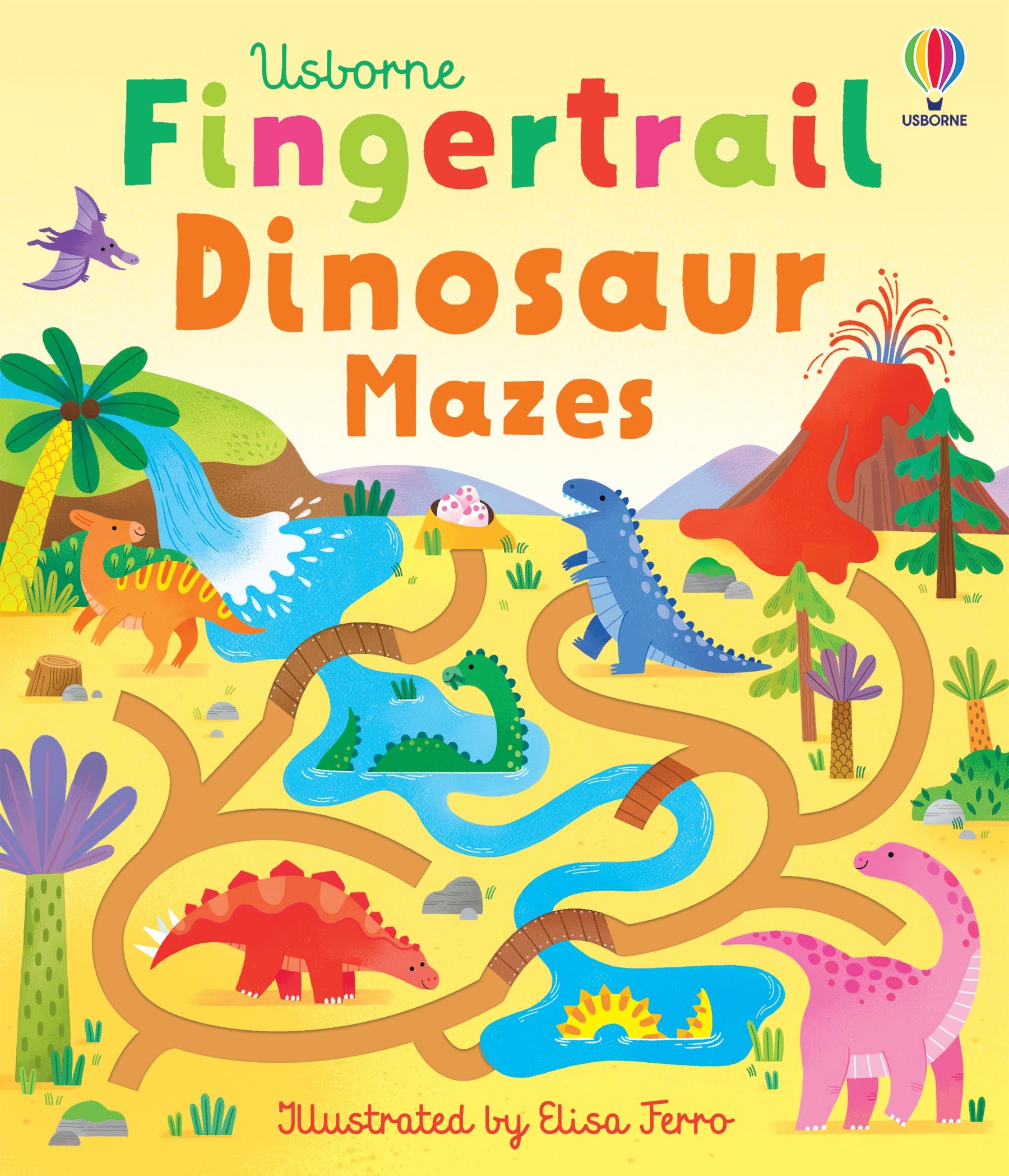 Fingertrail Dinosaur Mazes (Fingertrails),New