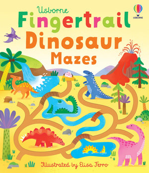 Fingertrail Dinosaur Mazes (Fingertrails),New