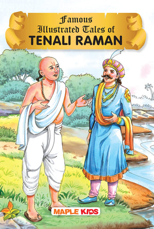 Tenali Raman Story Book For Kids (Illustrated) - Updated Edition - English Short Stories With Colourful Pictures - Bedtime Children Story Book - Moral Stories - Read Aloud To Infants, Toddlers - Book For Kids 6+ Years Old
