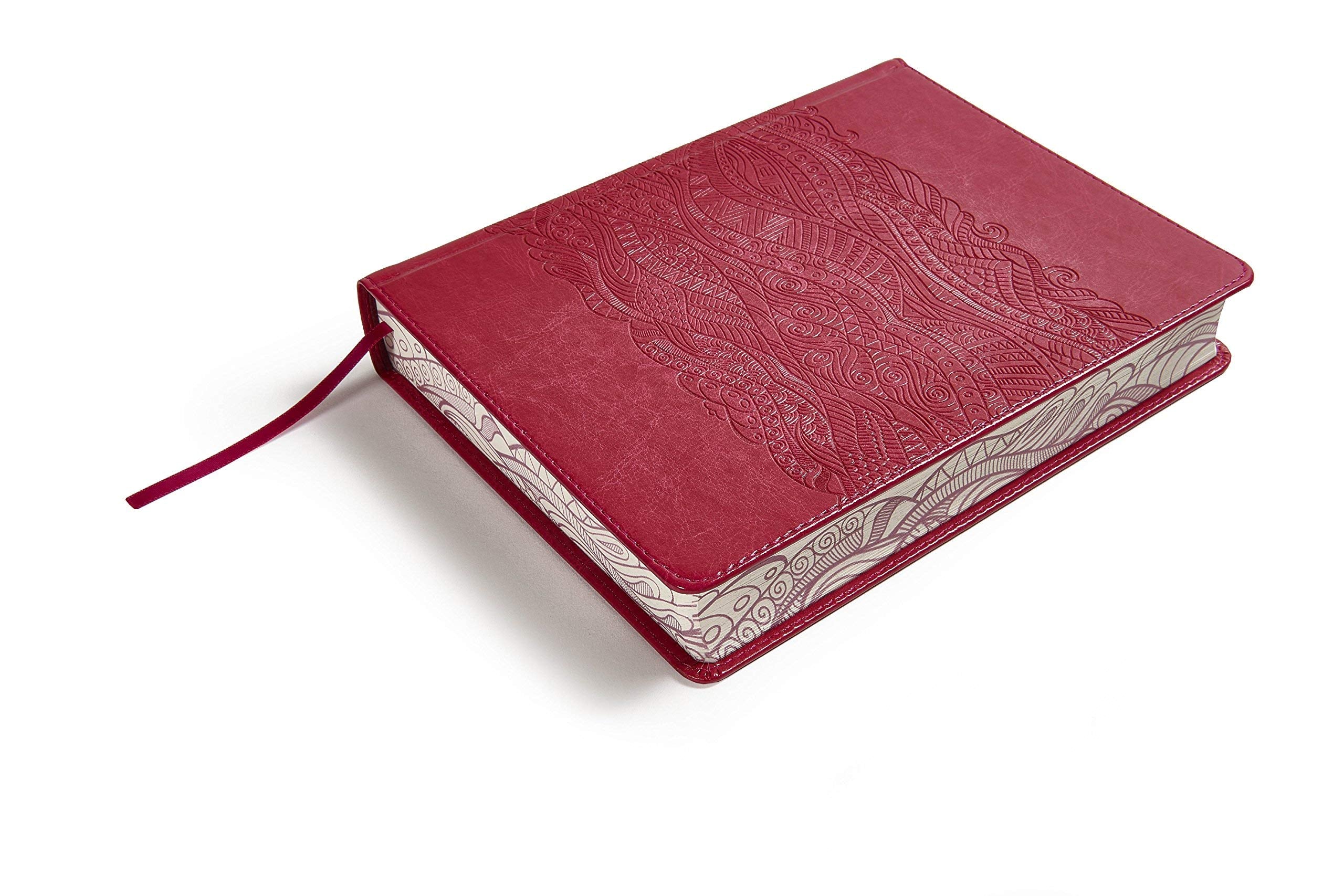 Biblia Reina Valera 1960 de Apuntes, Edicin ilustrada. Smil piel, rosado / Illustrators NoteTaking Bible RVR 1960. LeatherTo,Used