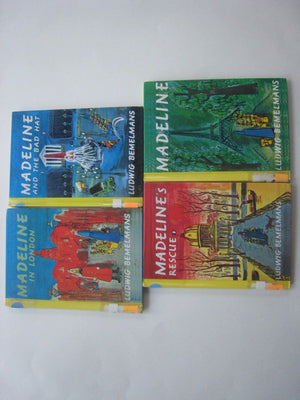 Madeline's Book Collection (Madeline; Madeline's Rescue; Madeline and the Bad Hat; Madeline in London),New