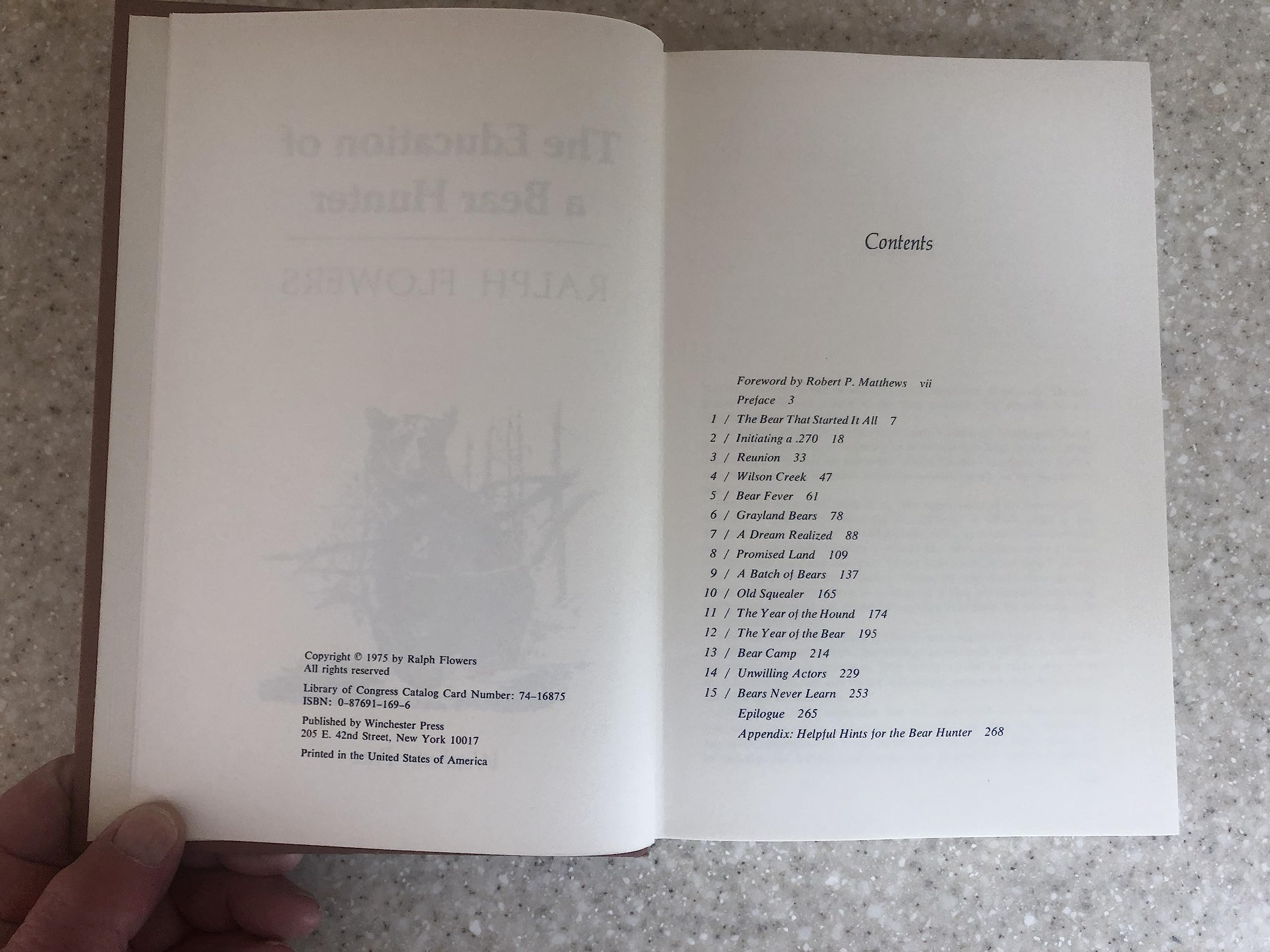 The Education of a Bear Hunter,Used