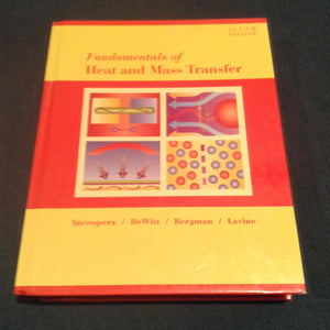 Fundamentals of Heat And Mass Transfer,New