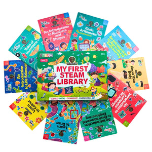 Encyclopedia: My First Steam Library Of Science, Technology, Engineering, Art And Maths Level-1 (Set Of 10 Books)