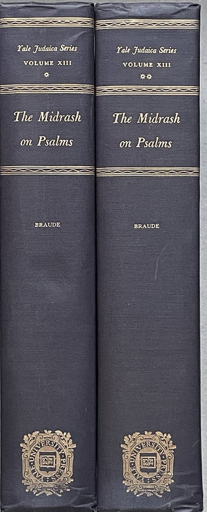 The Midrash on Psalms: Vol. 13 (12) (Yale Judaica Series),New