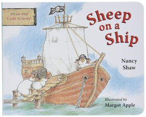 Sheep On A Ship Board Book (Sheep In A Jeep),Used