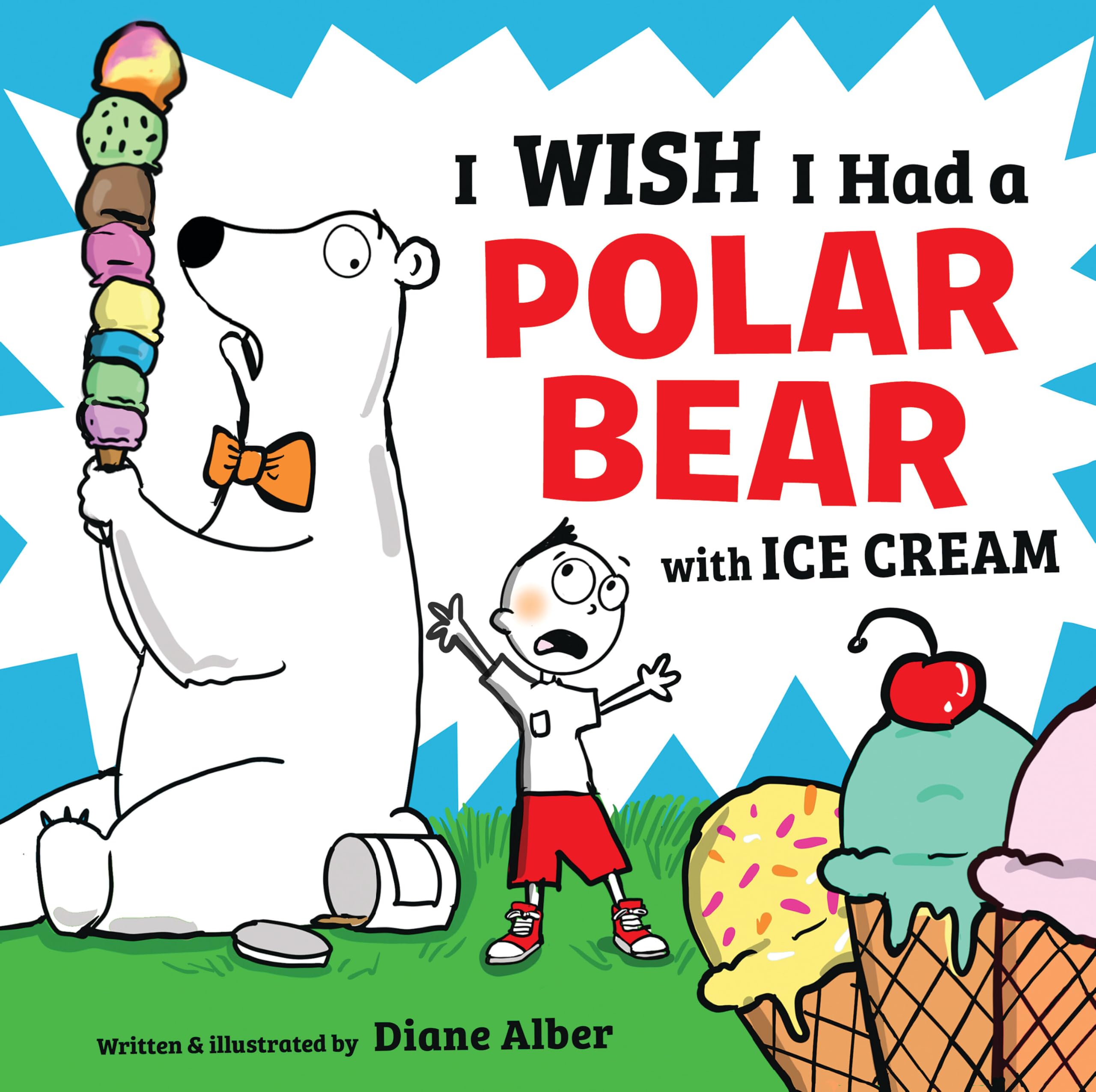 I Wish I Had A Polar Bear With Ice Cream