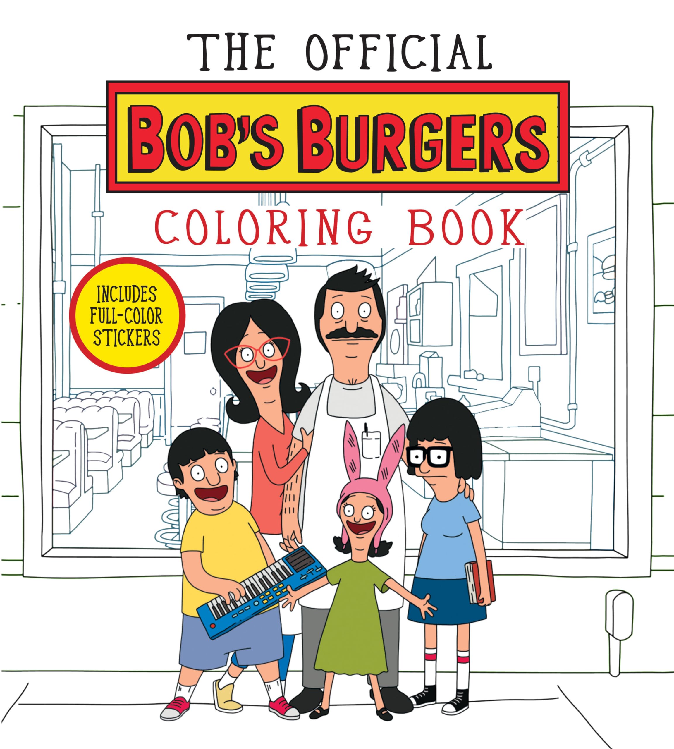 The Official Bob'S Burgers Coloring Book,New