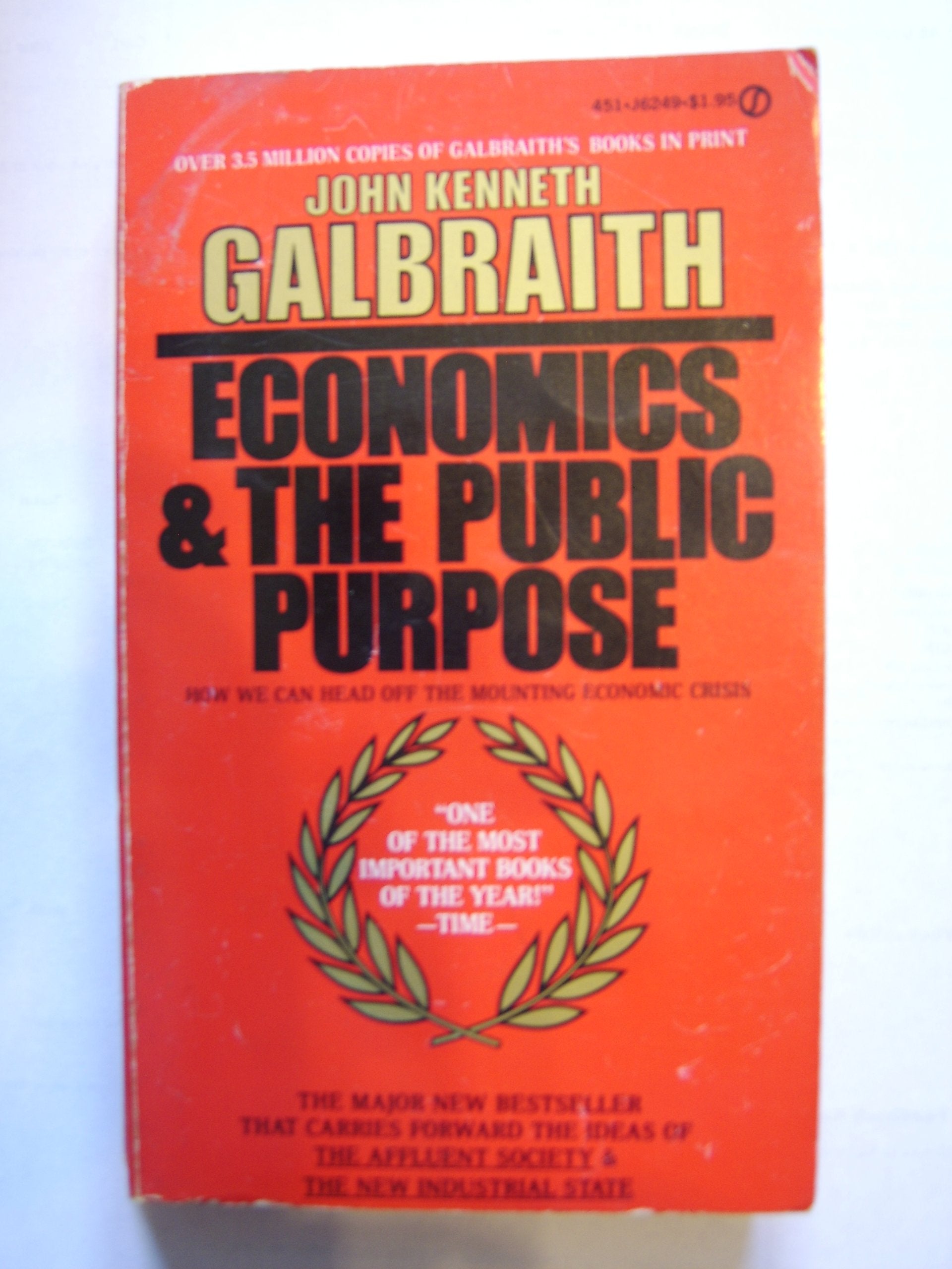 Economics and the Public Purpose,Used