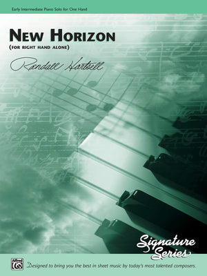 New Horizon (for right hand alone): Sheet,Used