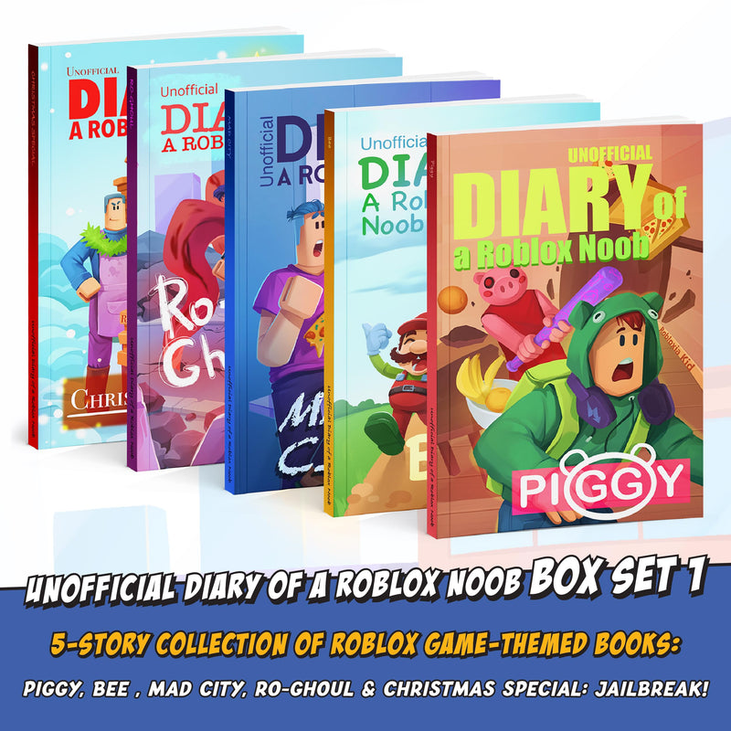 Diary Of A Noob For Roblox: Boxed Set1,New